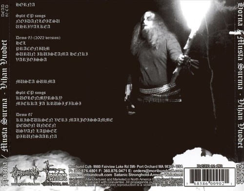 Horna musta surma viha vuodet - horna/musta,